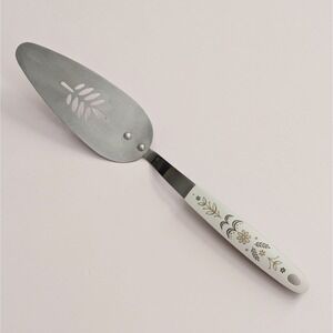 Vintage Flint Arrowhead Stainless Steel Harvest Wheat Handle Pie Cake Server USA